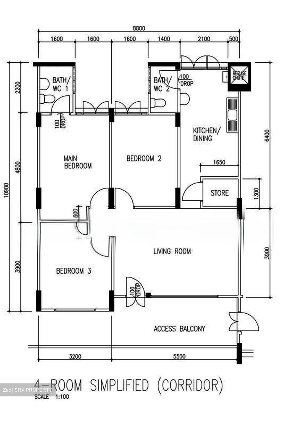 Blk 336 Kampong Ubi View (Geylang), HDB 4 Rooms #614493401